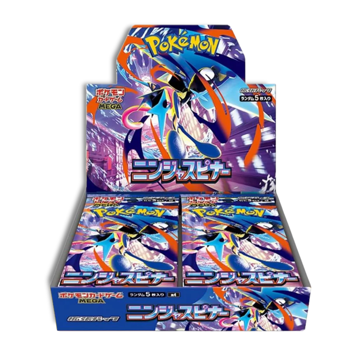 Ninja Spinner M4 Mega Evolution Japanese Pokémon booster box